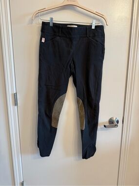 The Tailored Sportsman 1964 mid rise size 30 in charcoal with tan patch